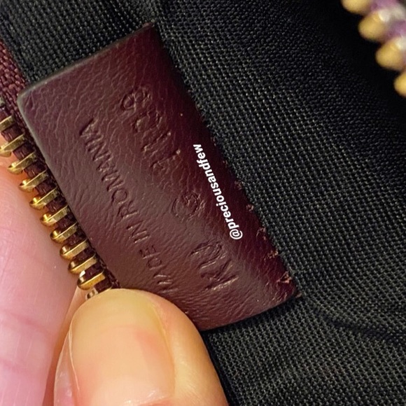 ❌SOLD❌NWT Givenchy Quilted Pouch, Aubergine - Picture 9 of 16